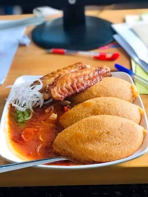 Poisson et beignets
